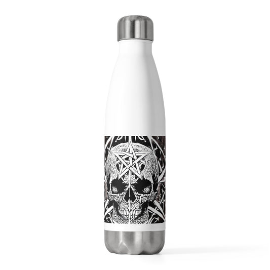 Pentagram Skull 20oz Insulated Bottle