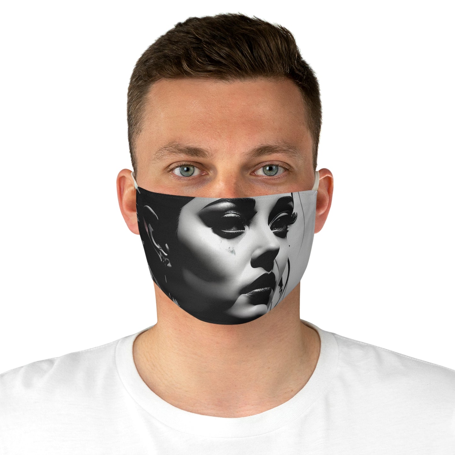 Portrait Fabric Face Mask