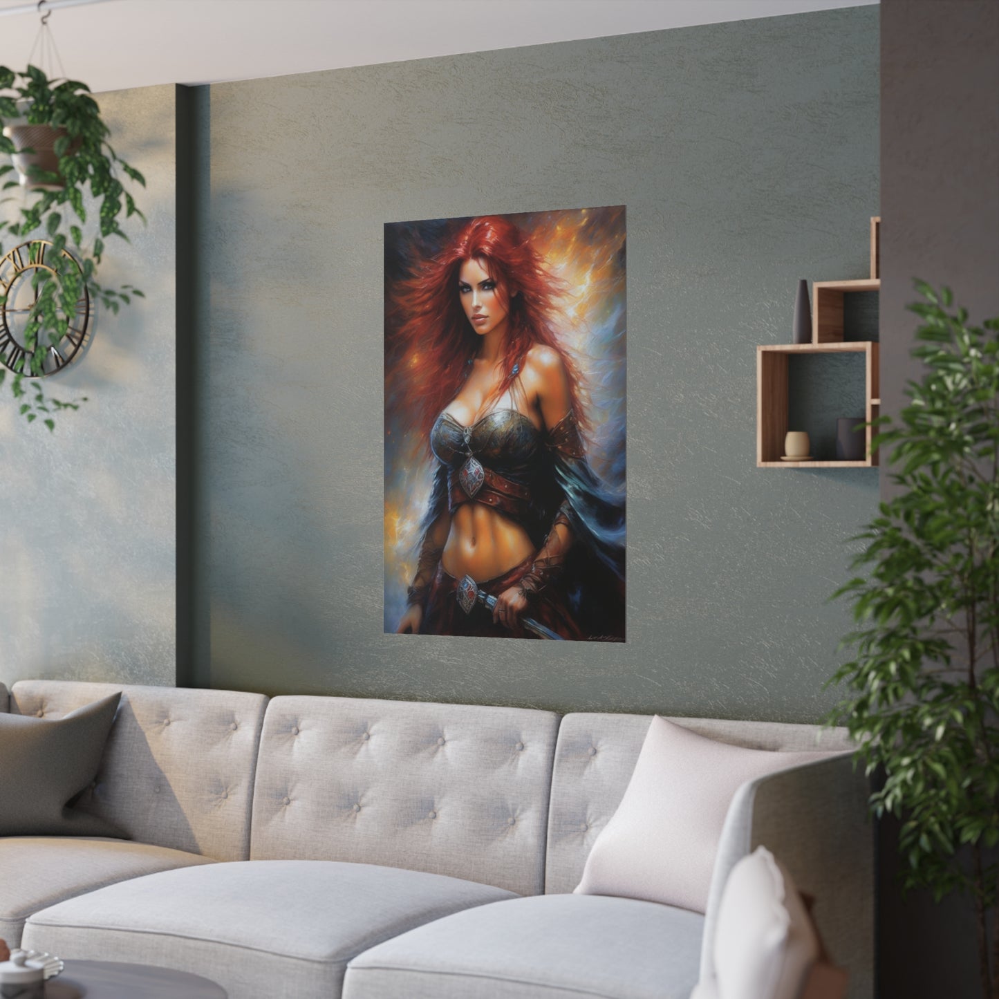 Redhead Satin Posters (210gsm)