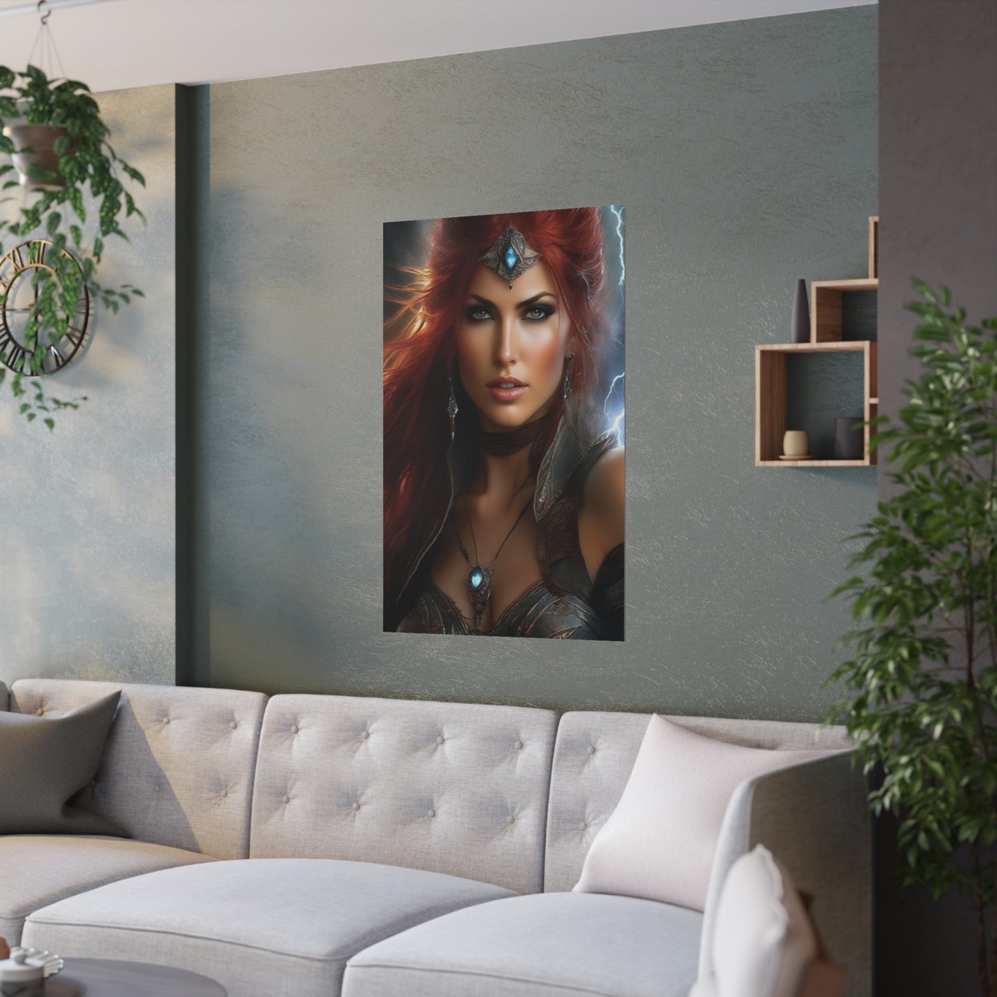Redheaded Queen Satin Posters (210gsm)