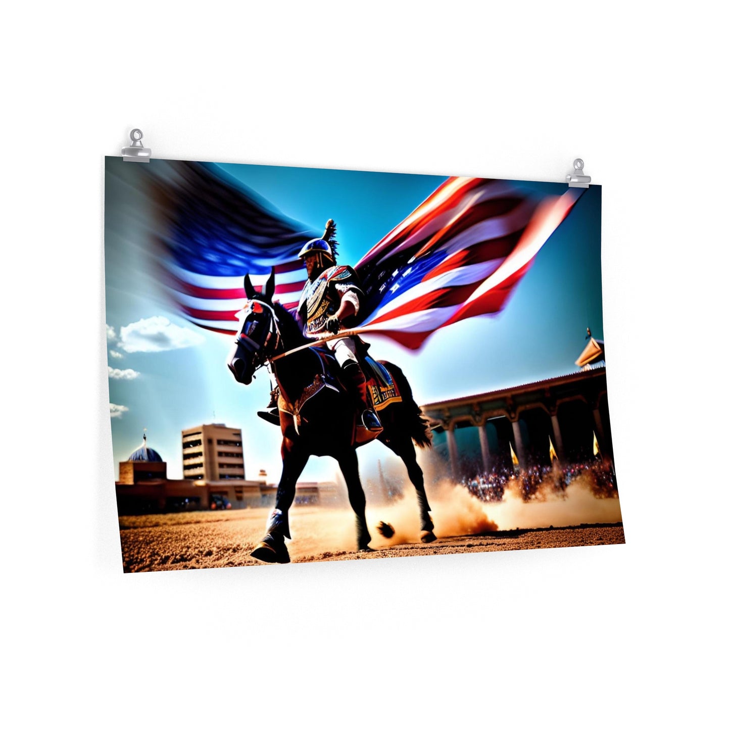 Riding USA Premium Matte horizontal posters