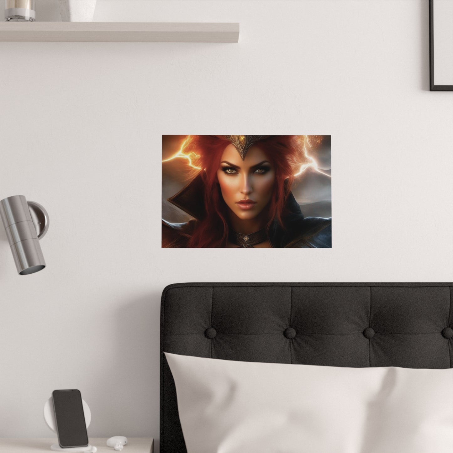 Redheaded Lightning Queen Satin Posters (210gsm)