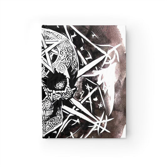 Pentagram Skull Journal - Blank