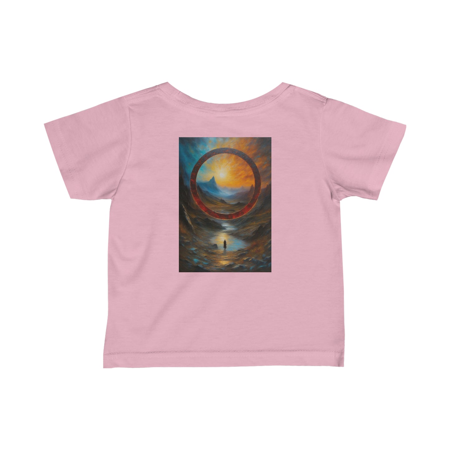 Colored Ring Infant Fine Jersey Tee