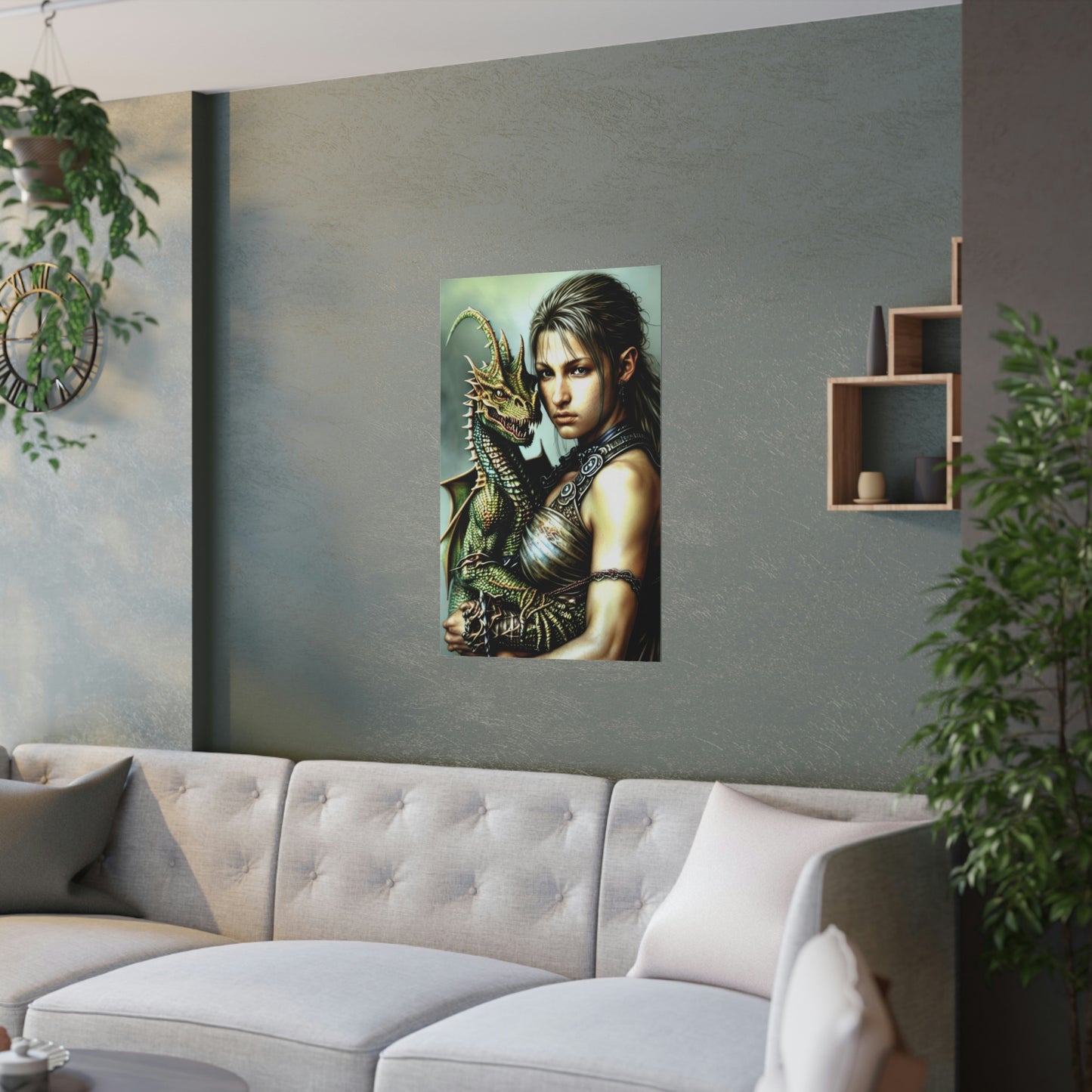 Baby dragon 23 Satin Posters (210gsm)