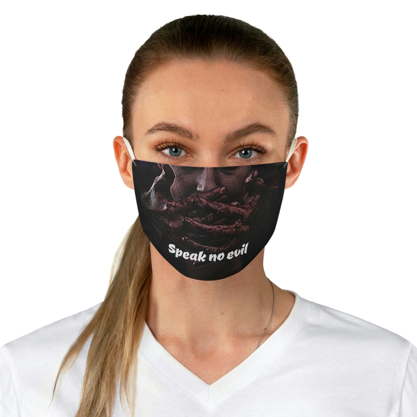 "Evil" Fabric Face Mask