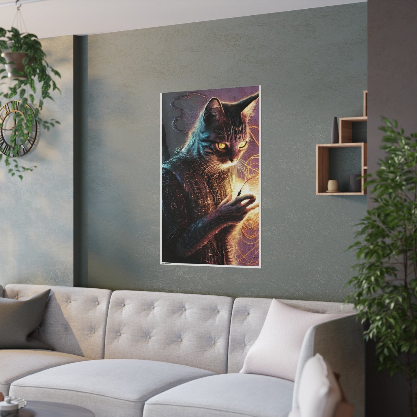 cat 34 Satin Posters (210gsm)