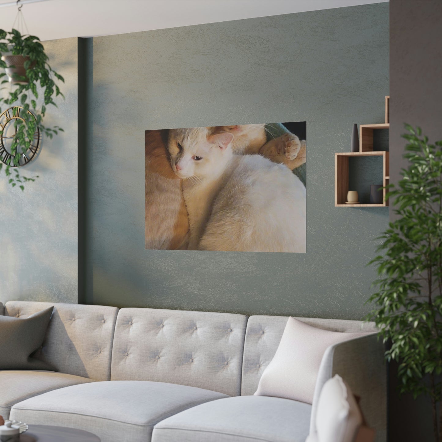 Kitten love Satin Posters (210gsm)