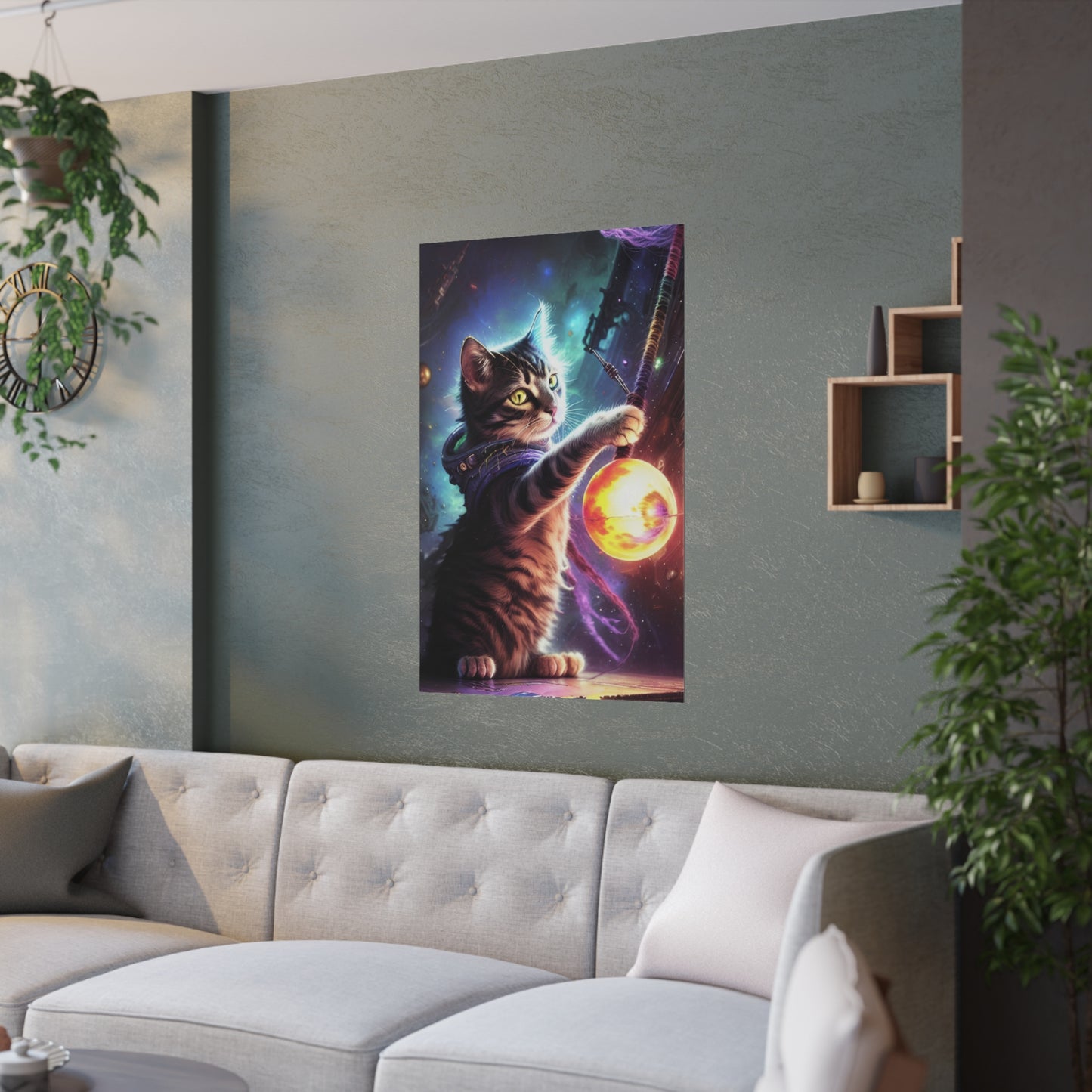 Cat 9 Satin Posters (210gsm)