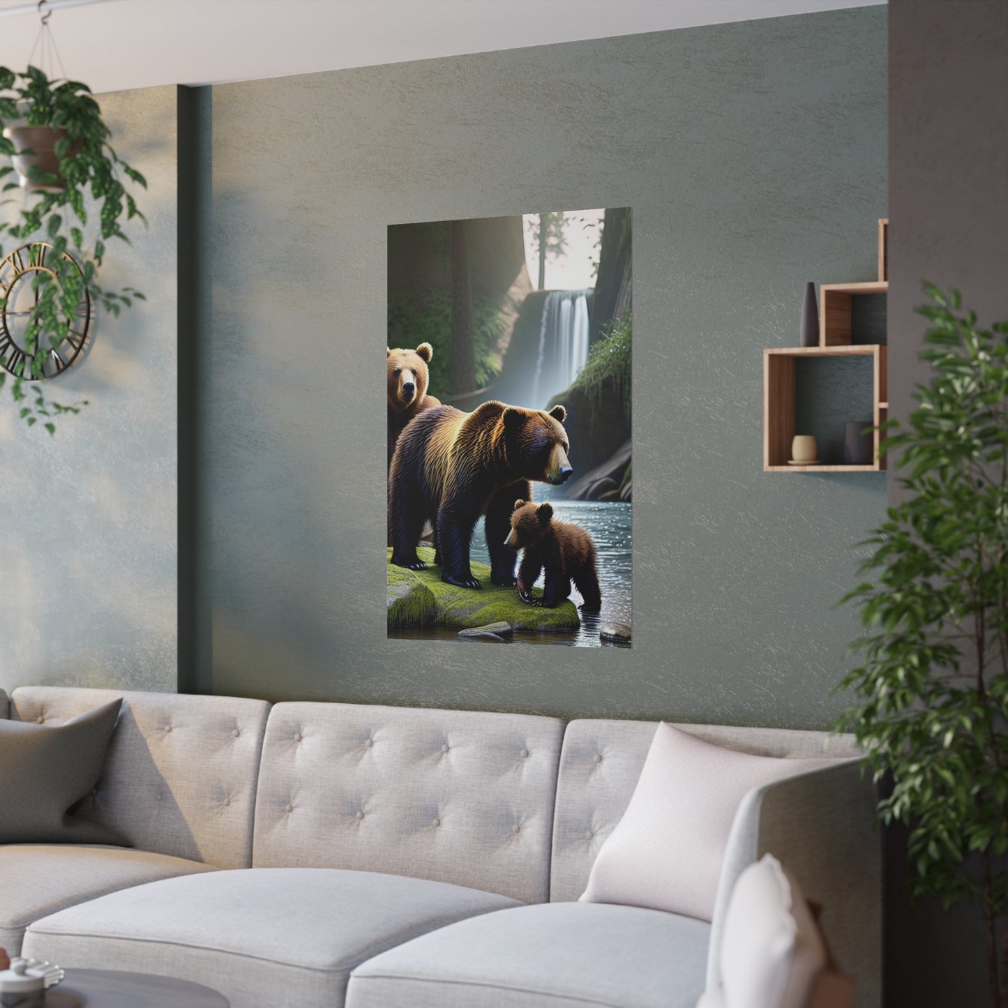 bear 6 Satin Posters (210gsm)