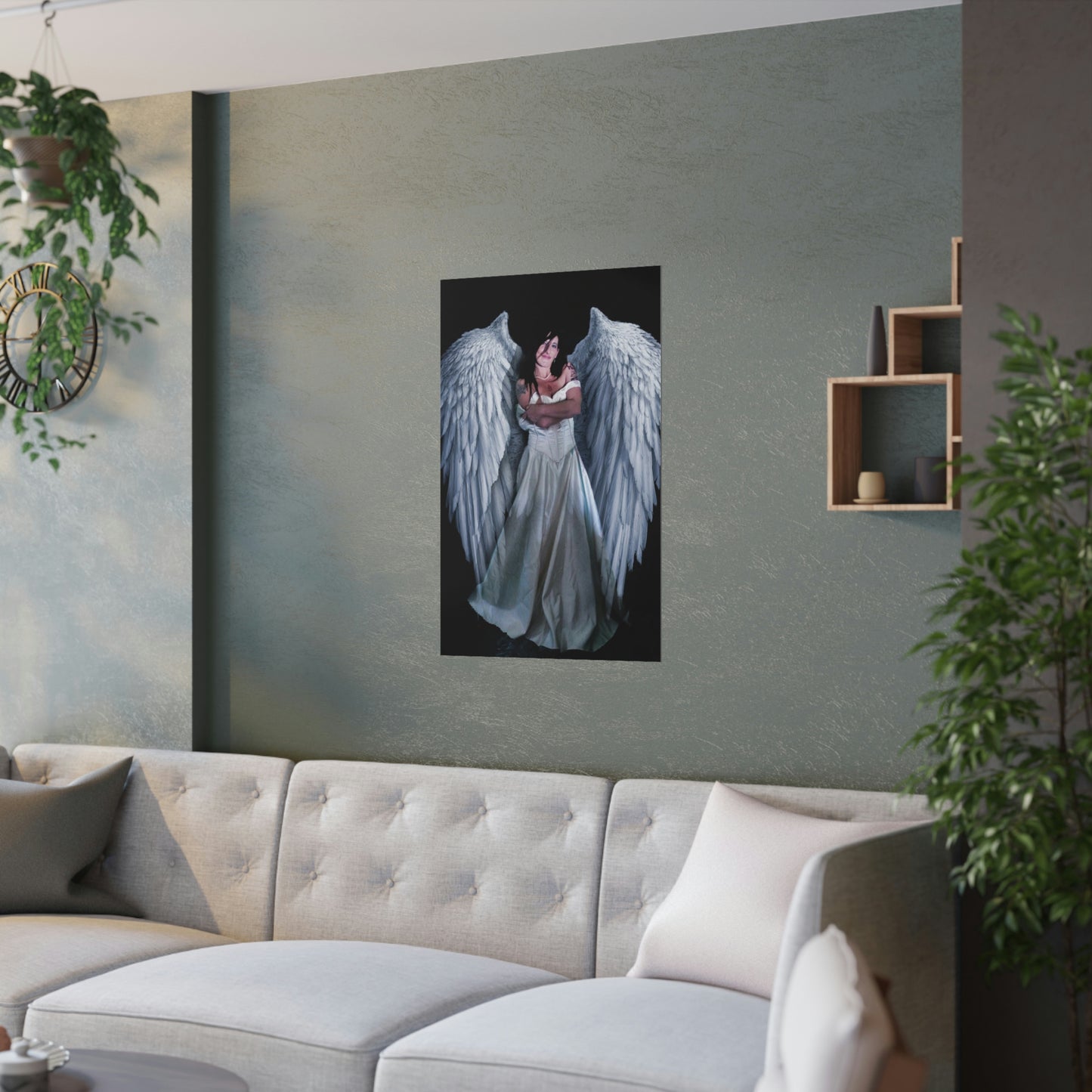 "Seductive Angel" Satin Posters (210gsm)