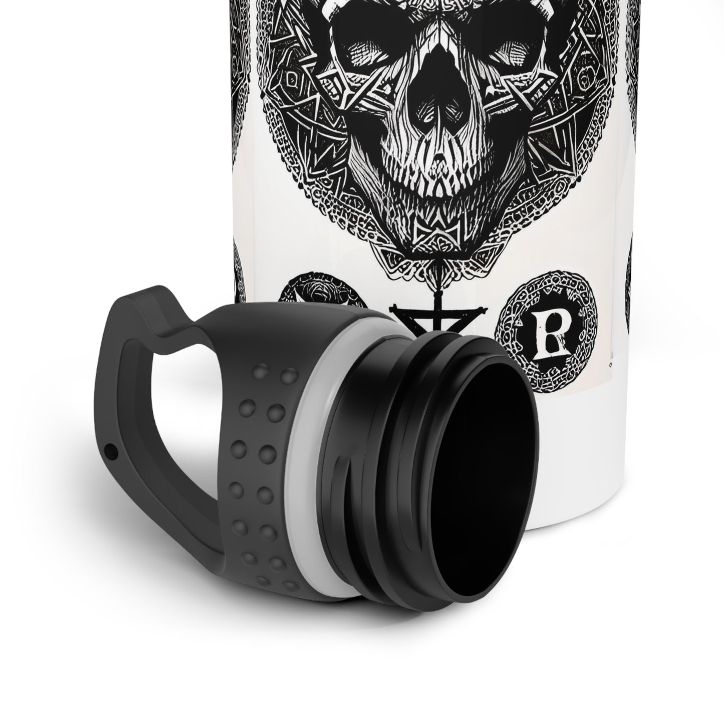 Skulls 2 Stainless Steel Water Bottle