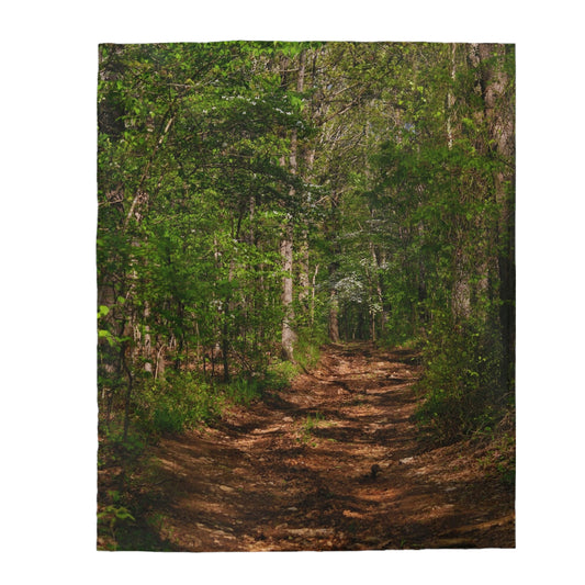 Trail Velveteen Plush Blanket