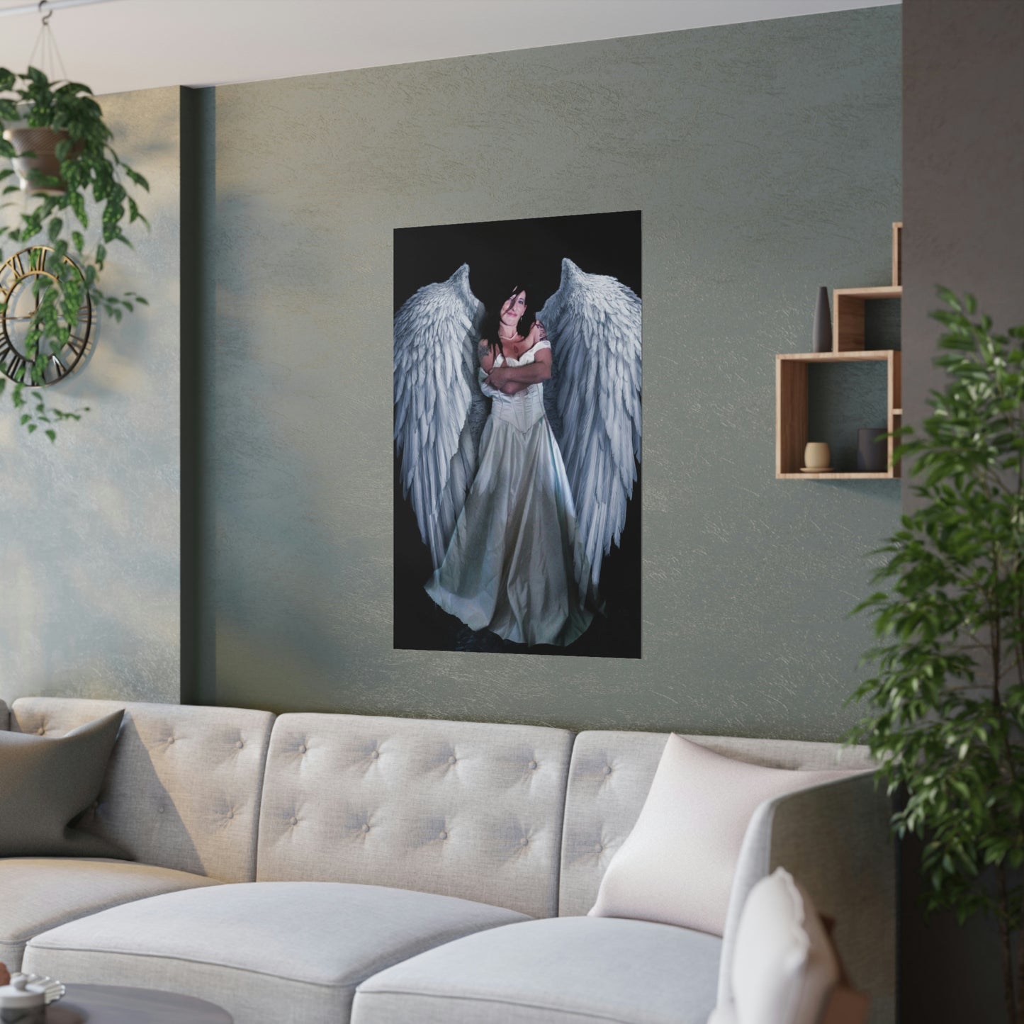 "Seductive Angel" Satin Posters (210gsm)