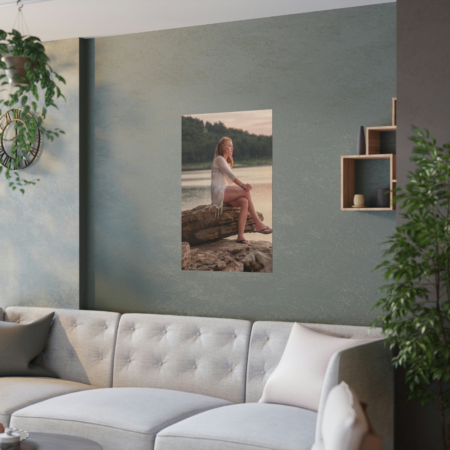 "Letting the day go" Satin Posters (210gsm)