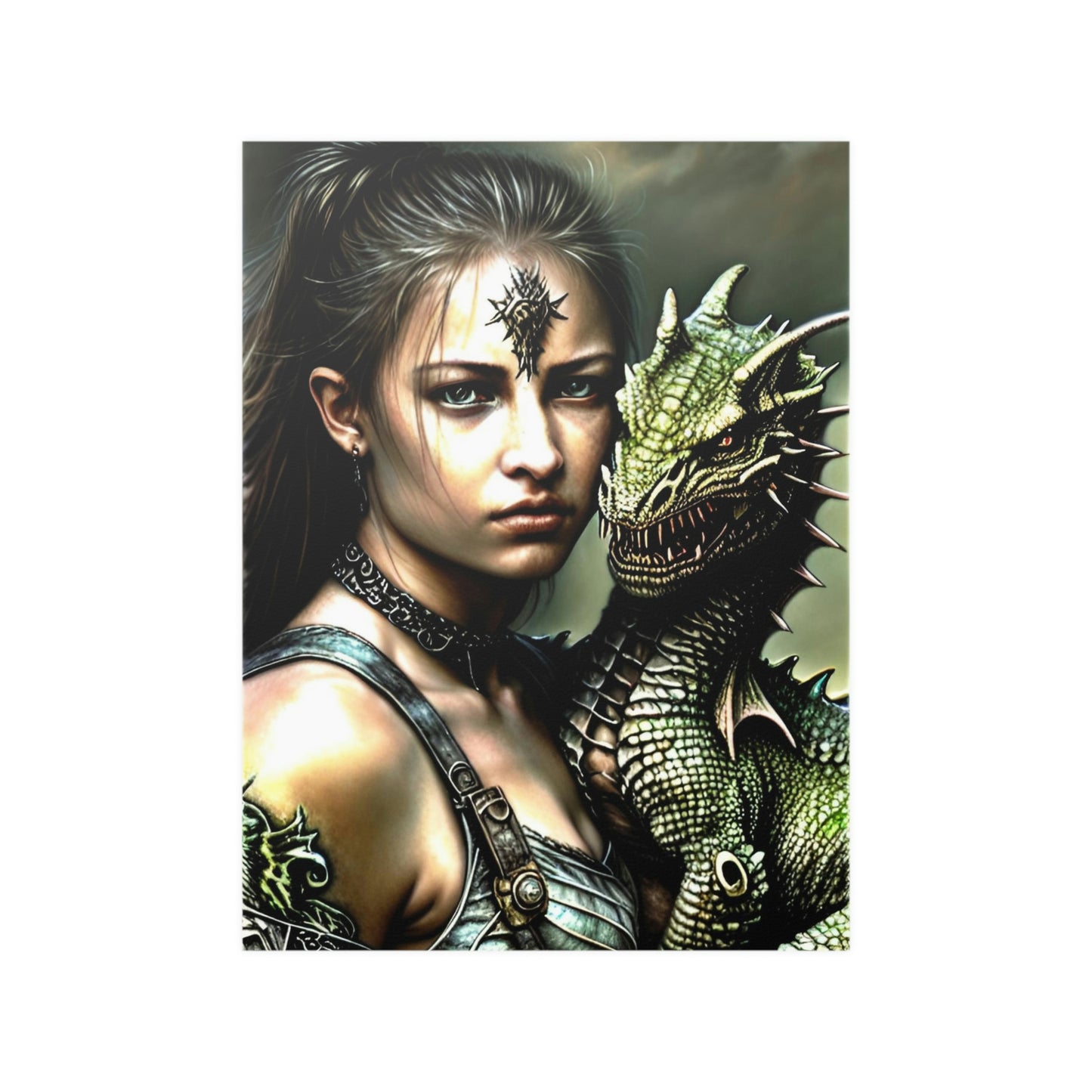 Baby dragon 22 Satin Posters (210gsm)