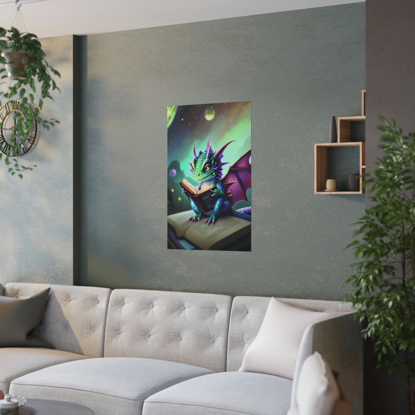 Baby dragon 28 Satin Posters (210gsm)