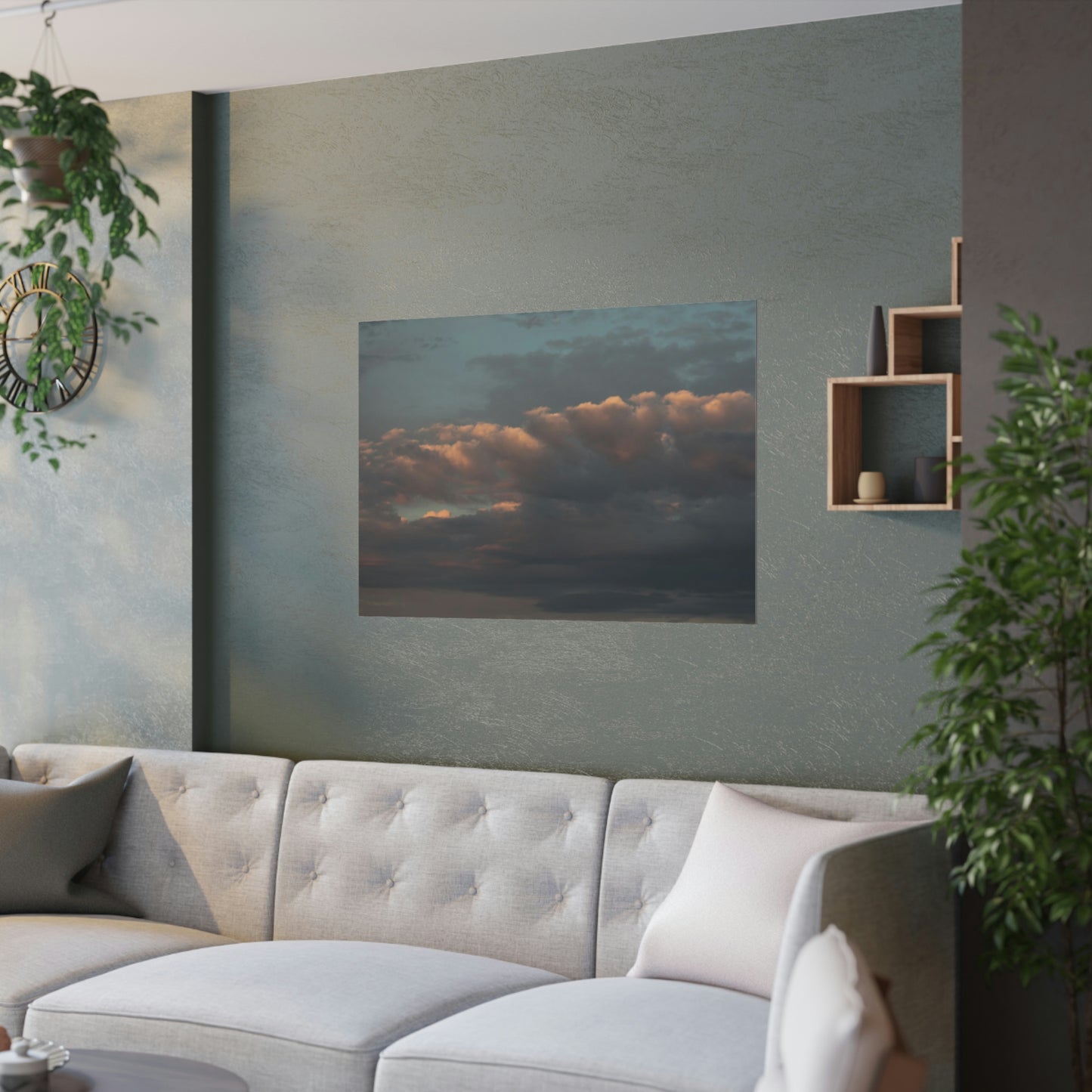 Clouds 7 Satin Posters (210gsm)