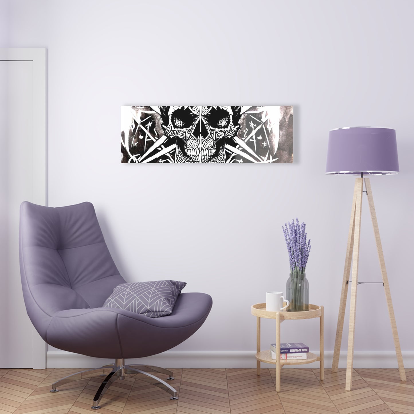 Pentagram Skull Acrylic Prints