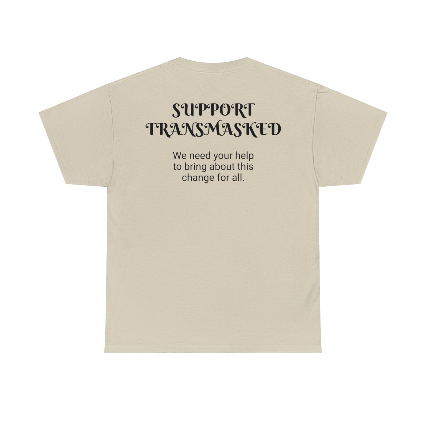 Transmasked Unisex Heavy Cotton Tee