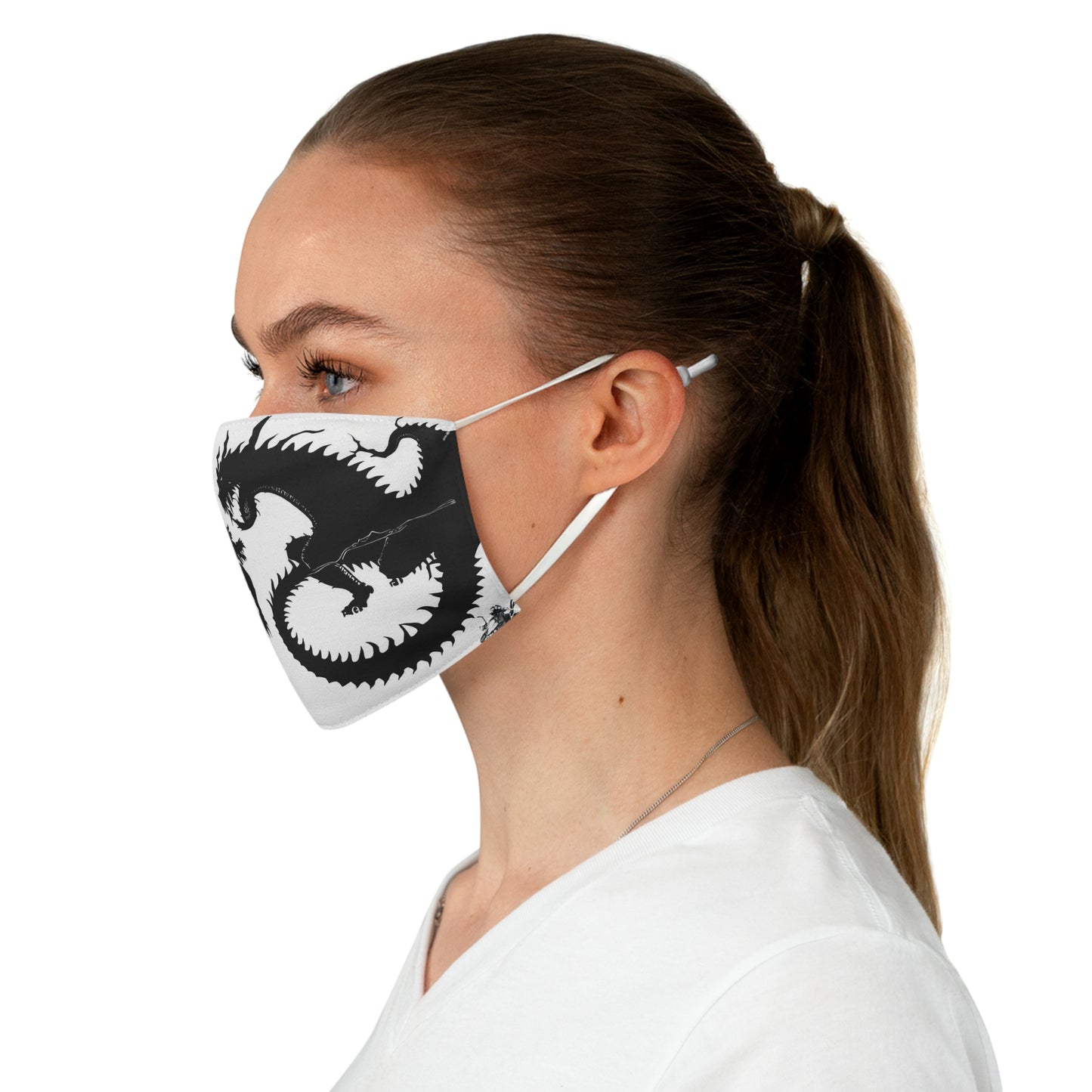 Dragons Fabric Face Mask