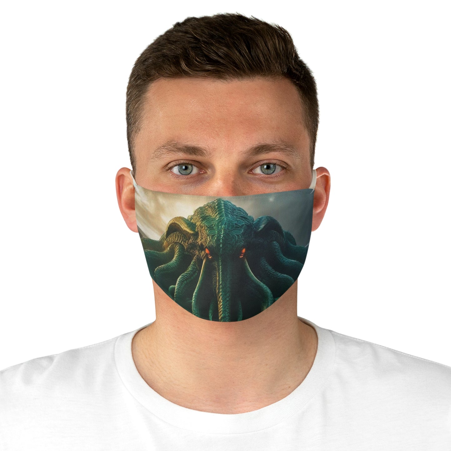 Evil Alien Fabric Face Mask