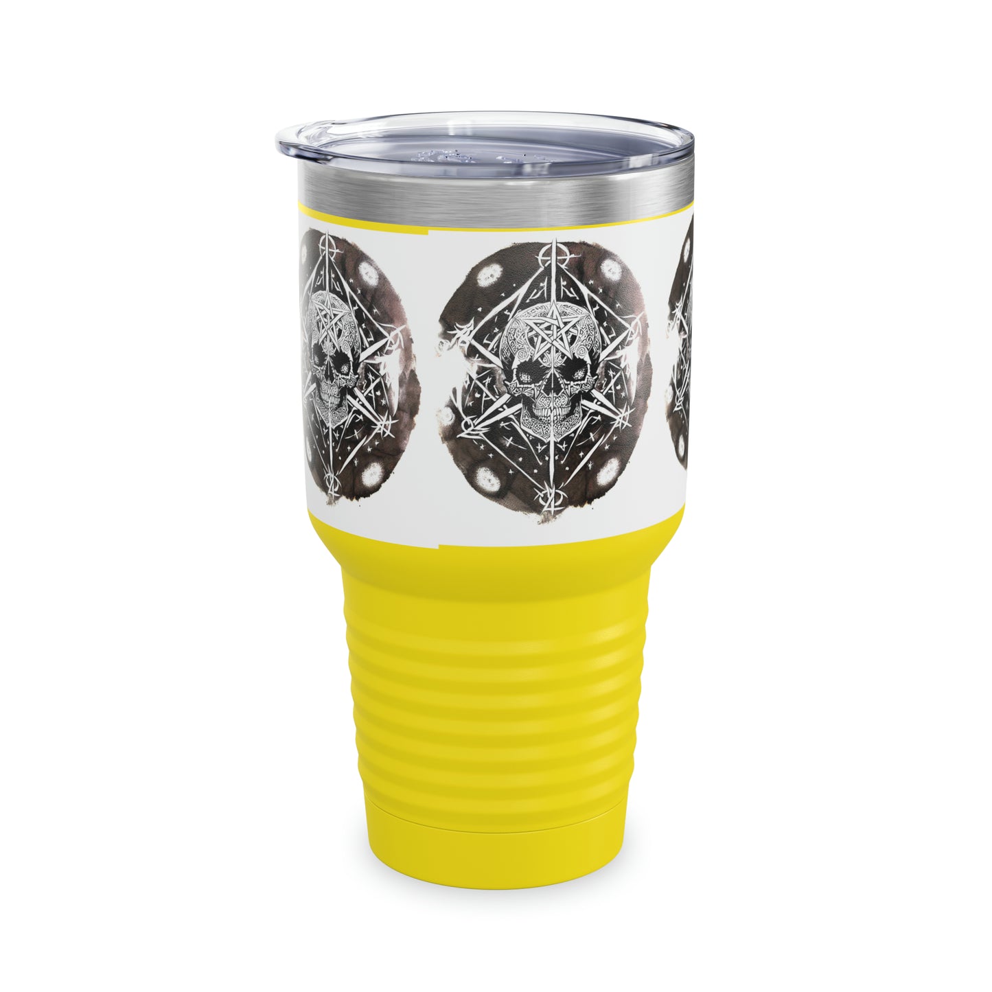 Pentagram Skull Ringneck Tumbler, 30oz