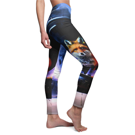 Women's Cut & Sew Casual Leggings (AOP)