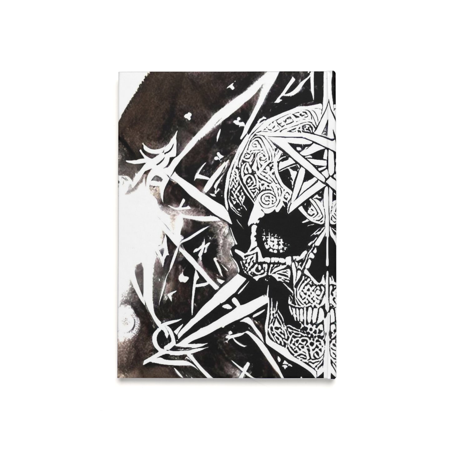 Pentagram Skull Hardcover Journal (A5)