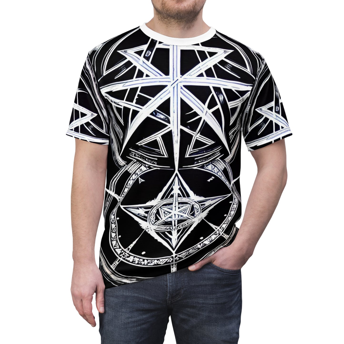 Runic Unisex Cut & Sew Tee (AOP)