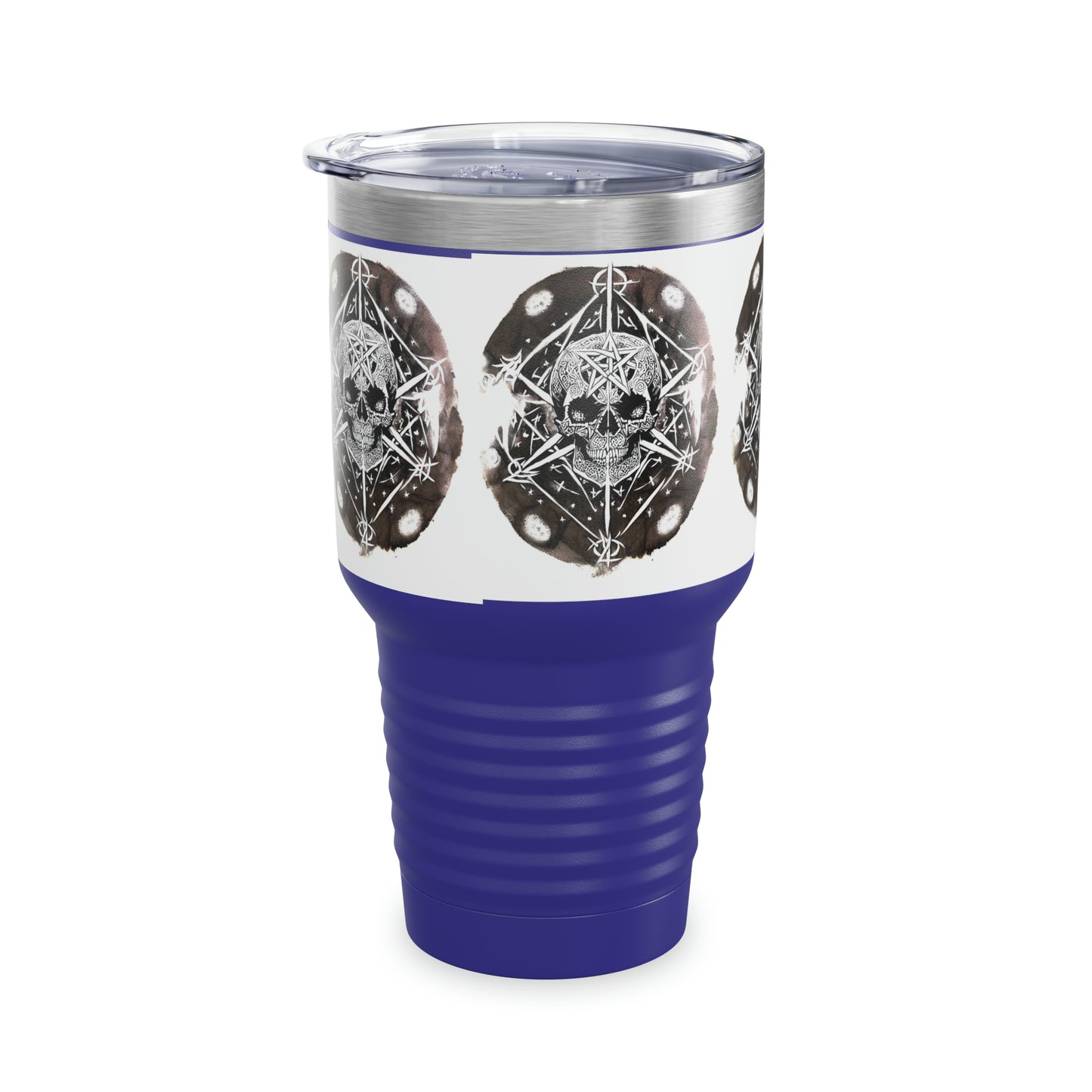 Pentagram Skull Ringneck Tumbler, 30oz