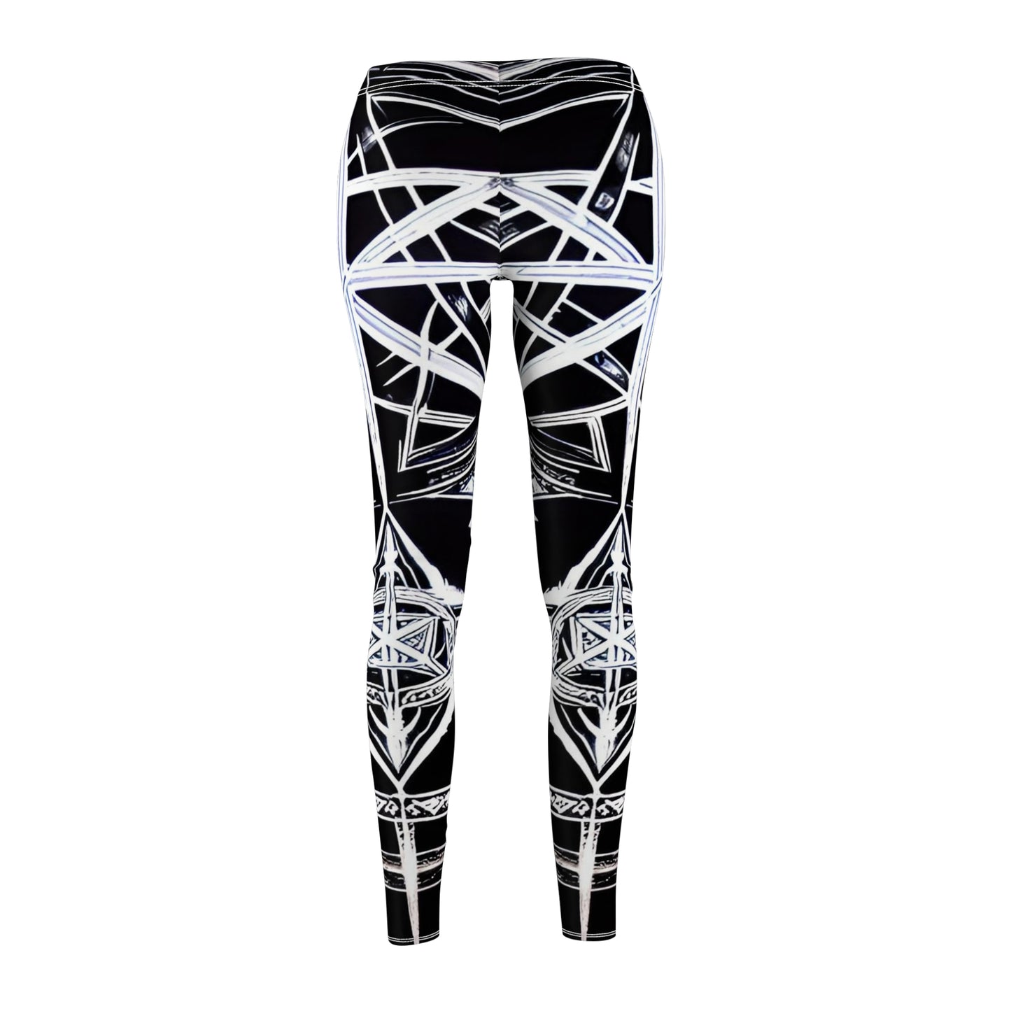 Runic Women's Cut & Sew Casual Leggings (AOP)