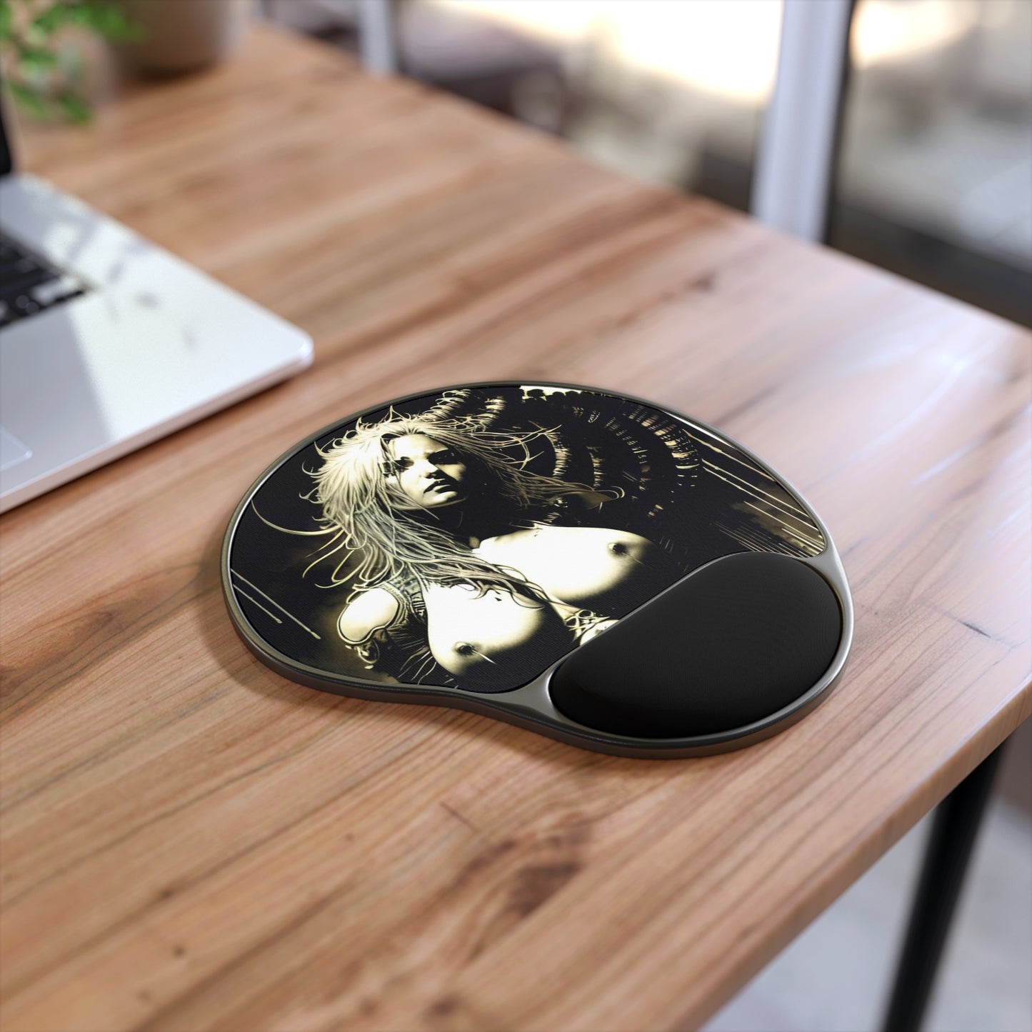 Mouse Pad With Wrist Rest