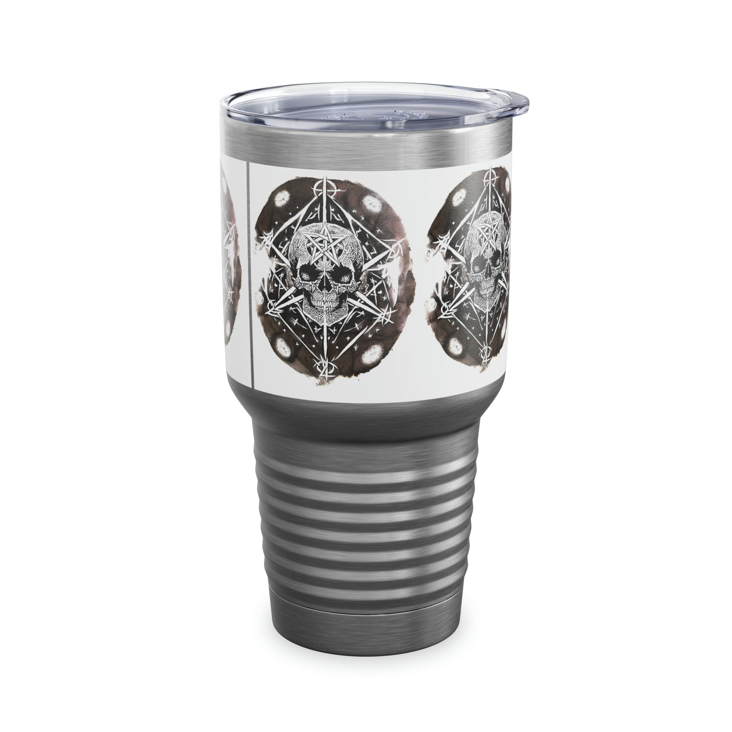 Pentagram Skull Ringneck Tumbler, 30oz