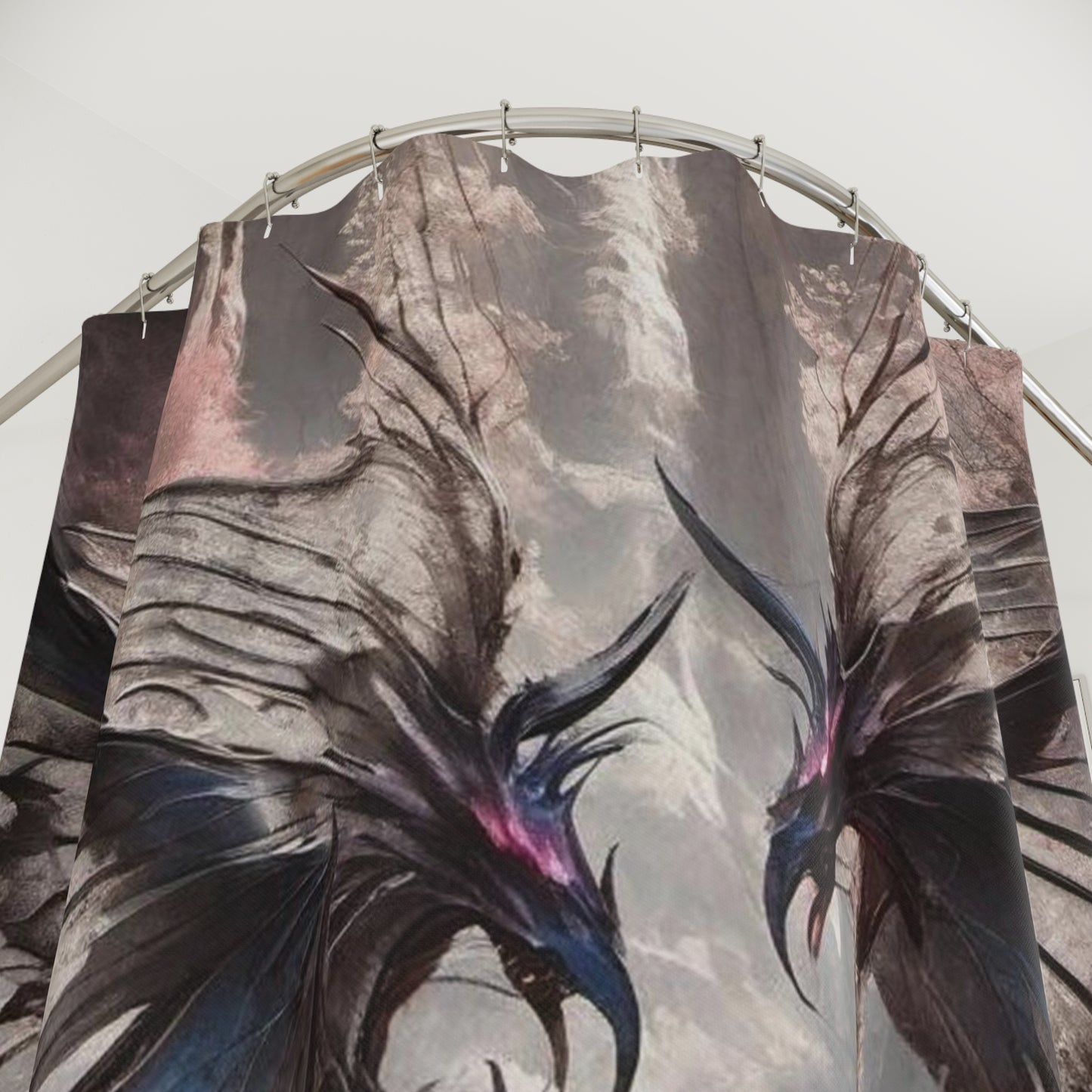 The Birds of myth Polyester Shower Curtain