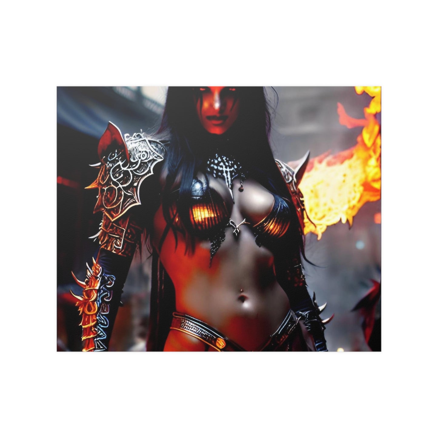 Demoness Satin Posters (210gsm)