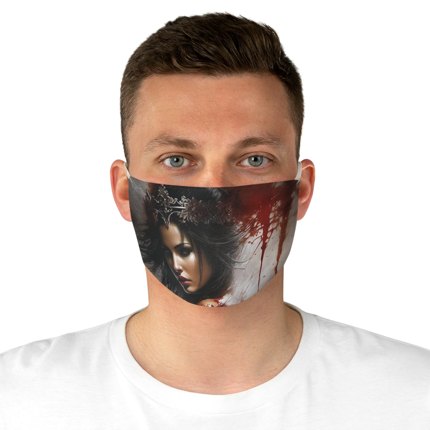 Bloody female Fabric Face Mask