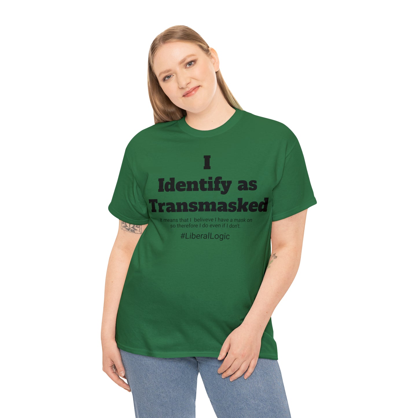 Transmasked Unisex Heavy Cotton Tee