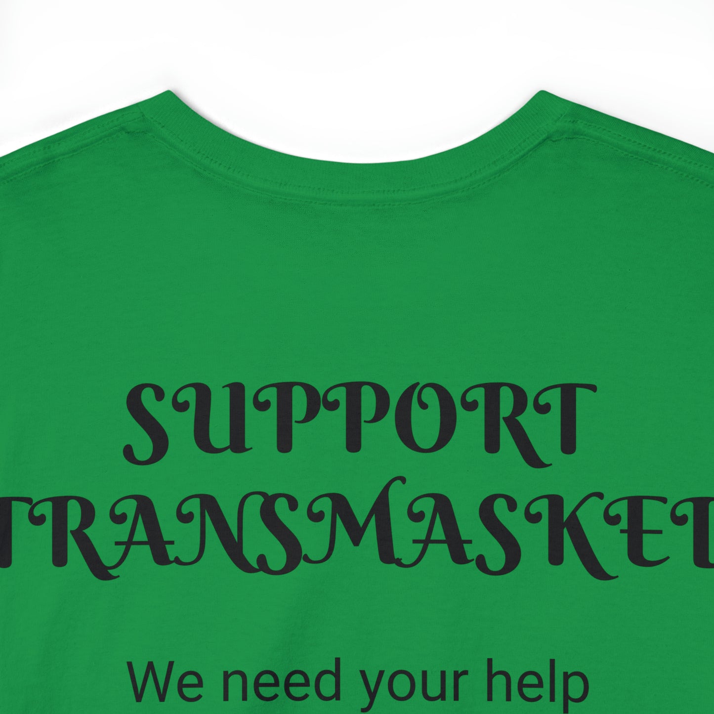 Transmasked Unisex Heavy Cotton Tee