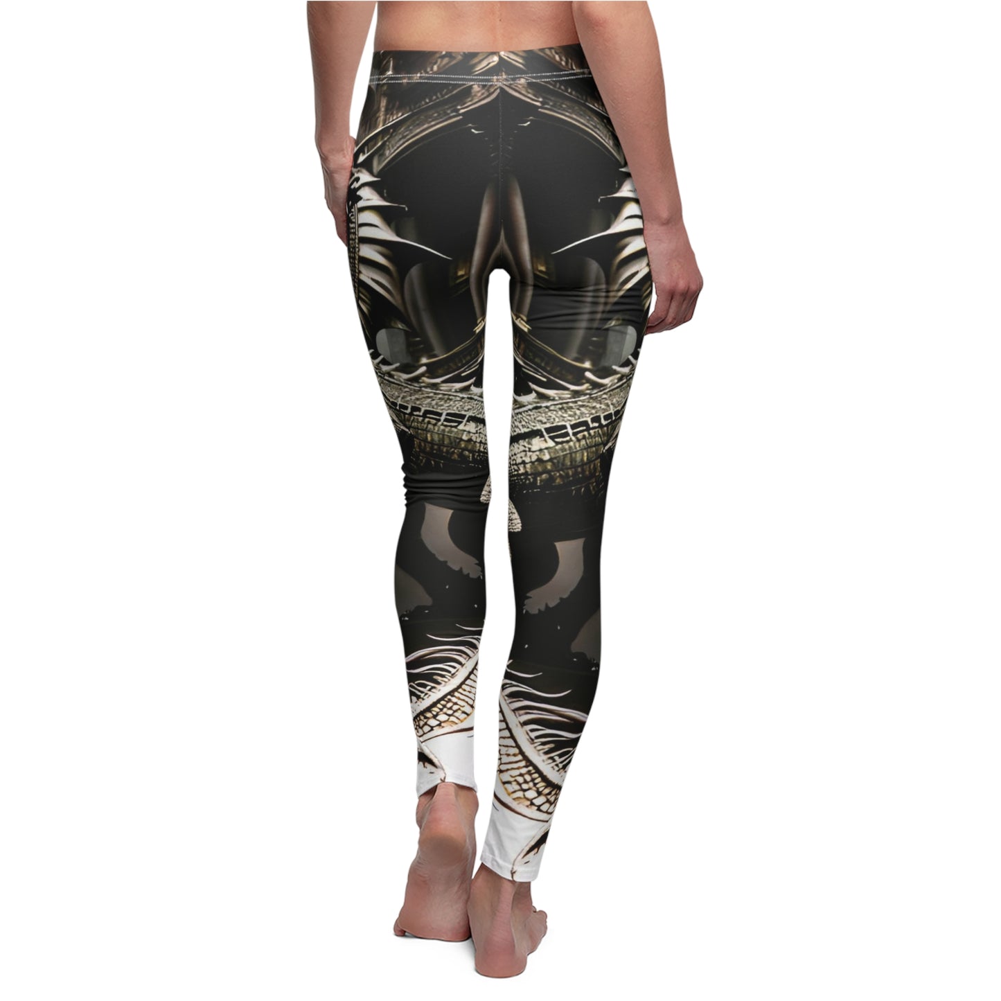 Women's Cut & Sew Casual Leggings (AOP)