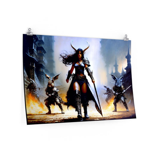 Premium Matte horizontal posters