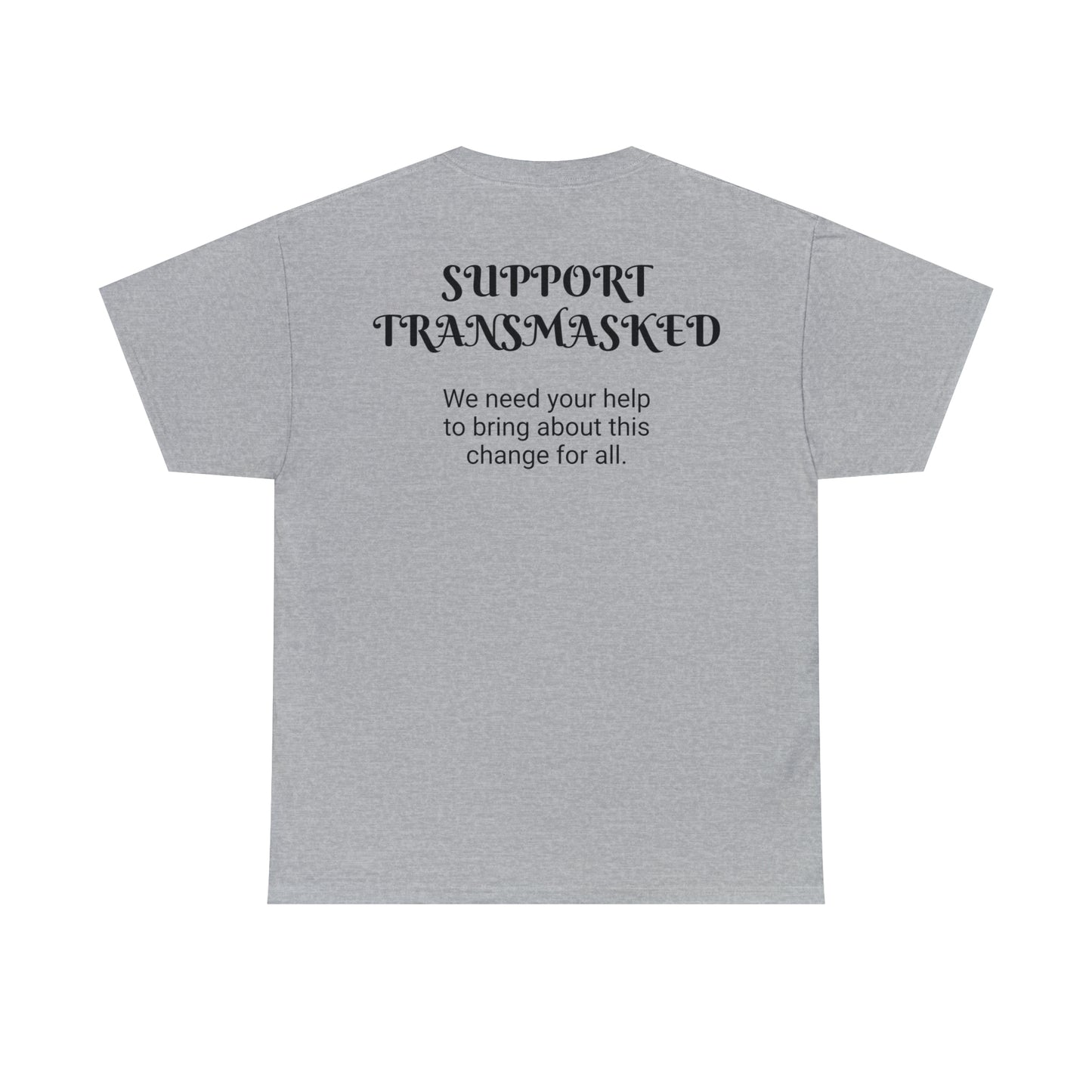 Transmasked Unisex Heavy Cotton Tee