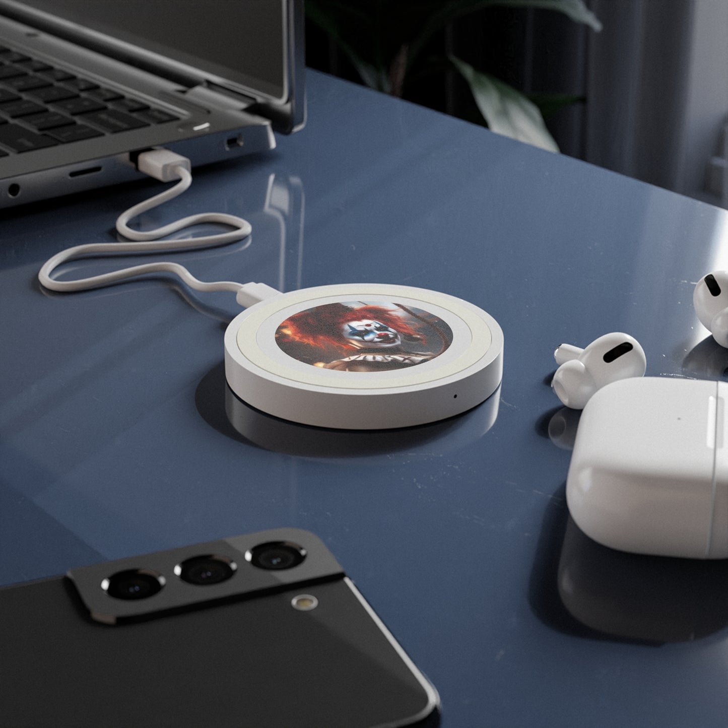 Evil Clown Quake Wireless Charging Pad