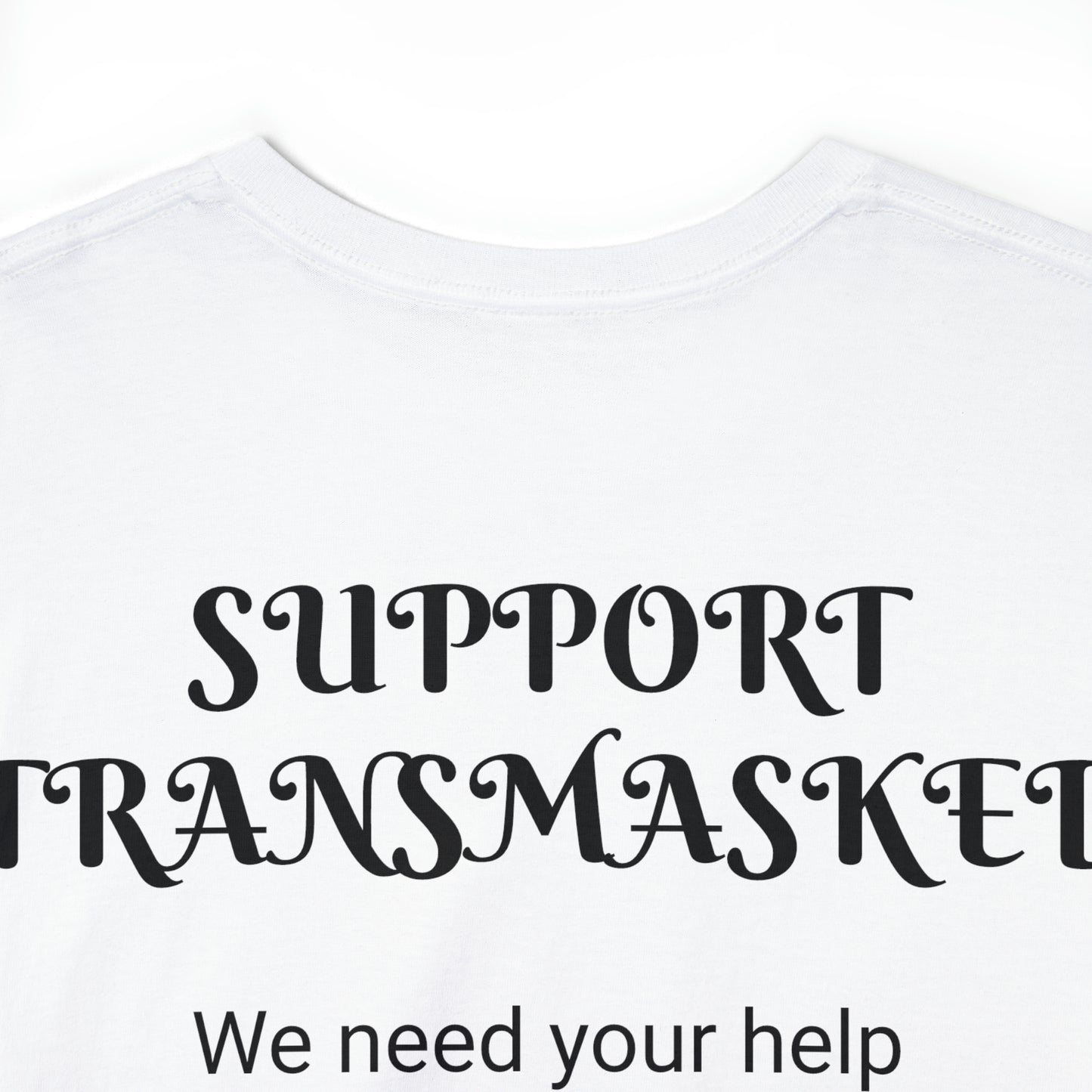 Transmasked Unisex Heavy Cotton Tee