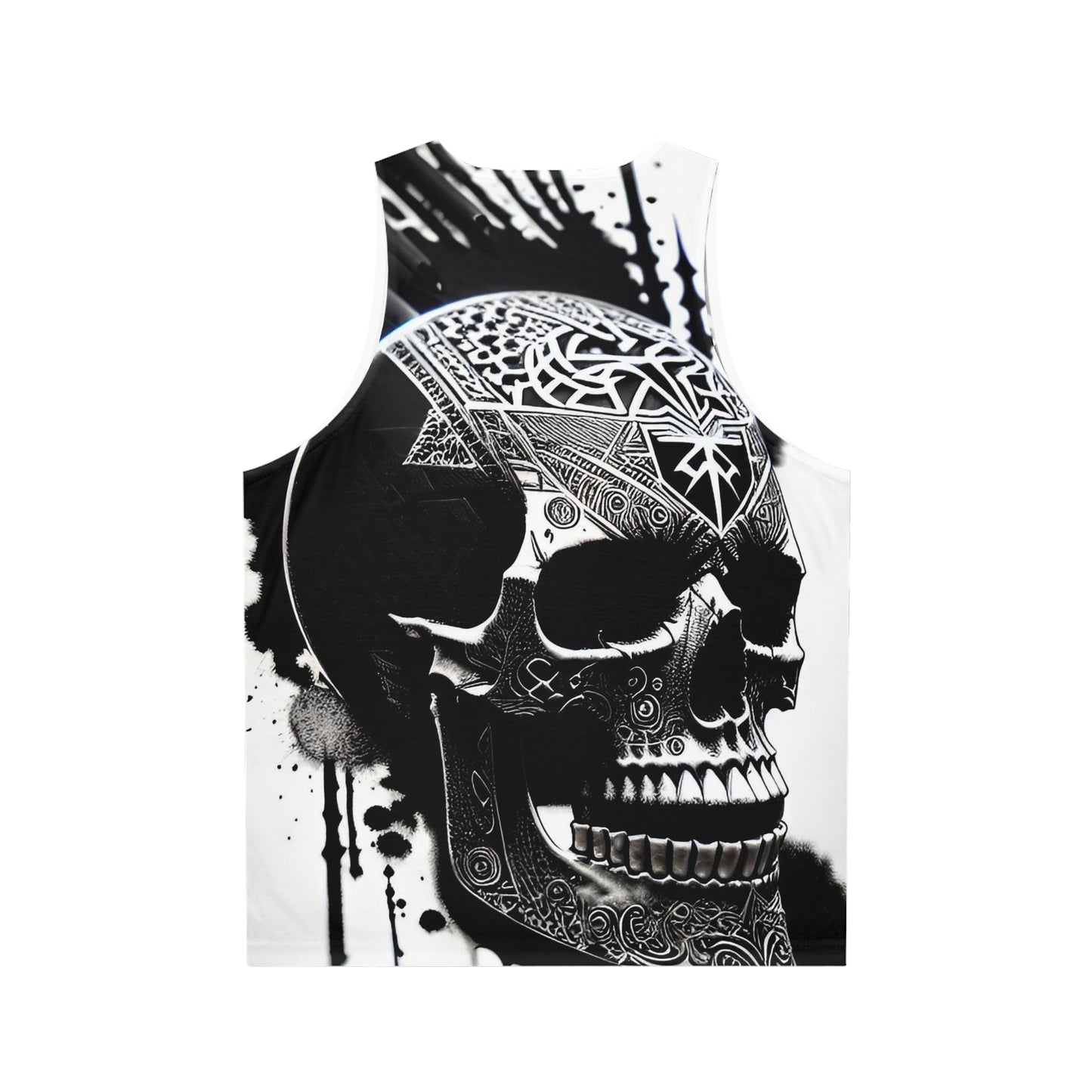 Skull Ink Unisex Tank Top (AOP)