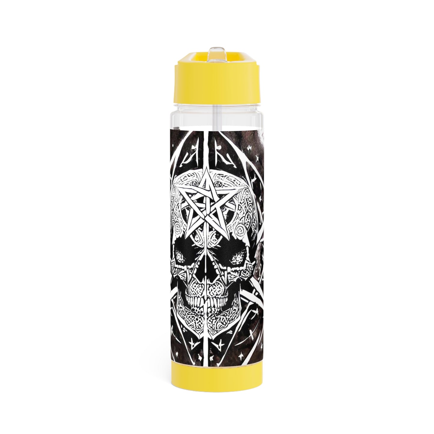 Pentagram Skull Infuser Water Bottle