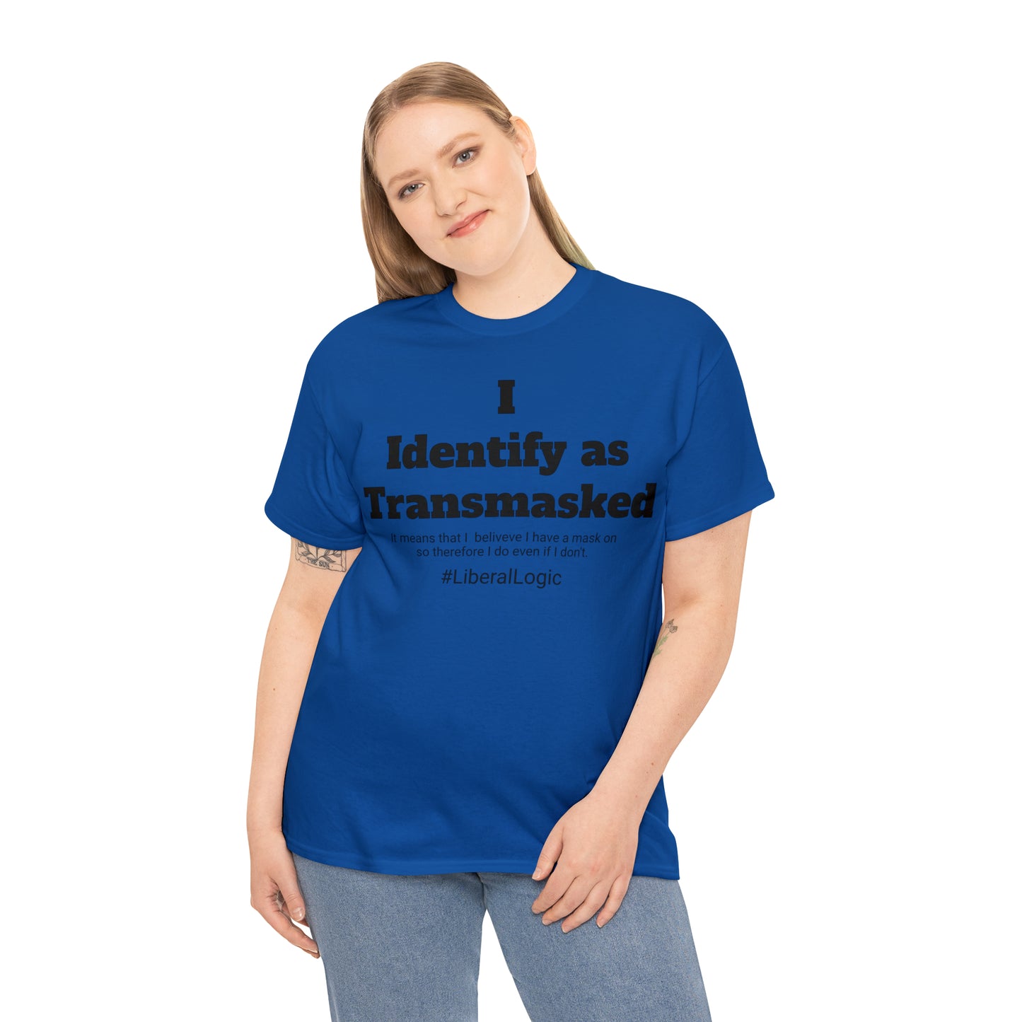 Transmasked Unisex Heavy Cotton Tee