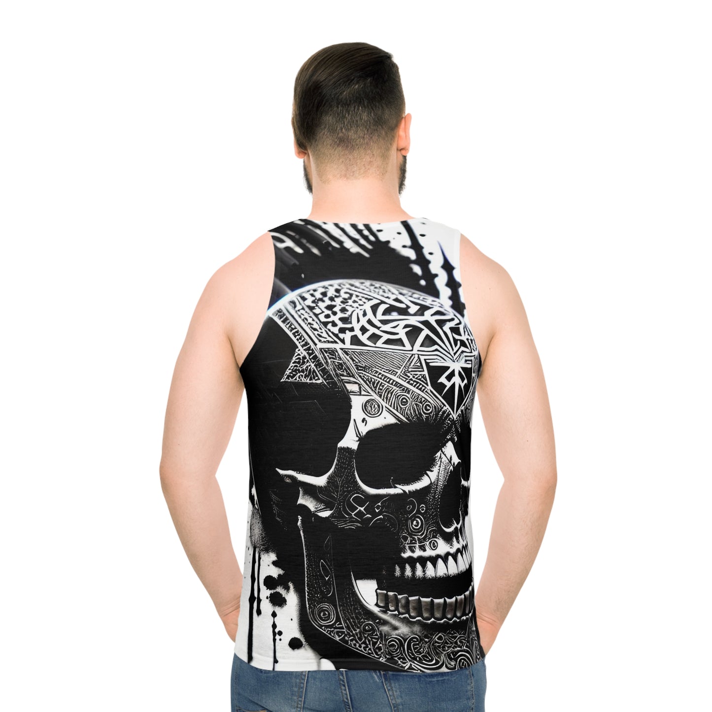 Skull Ink Unisex Tank Top (AOP)