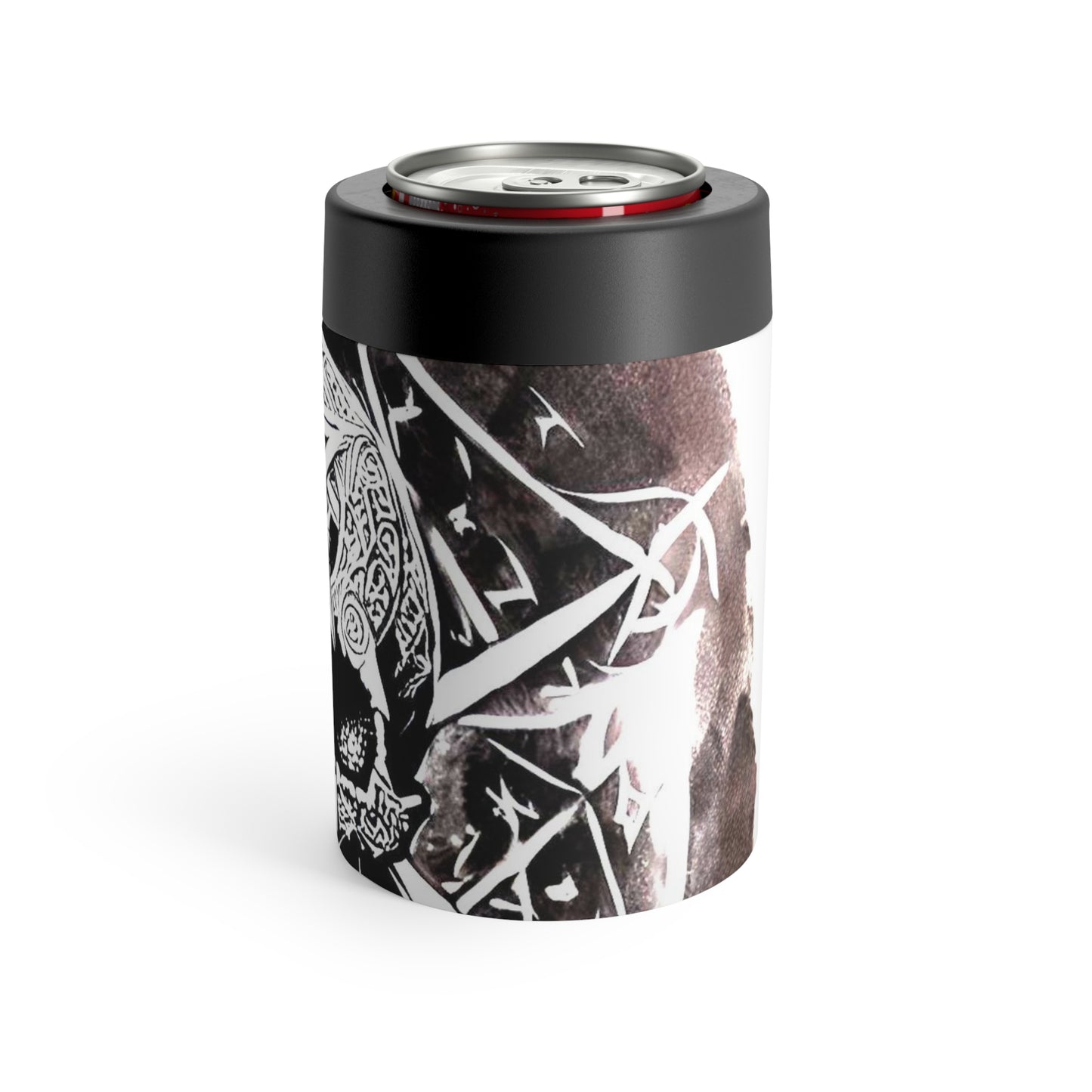 Pentagram Skull Can Holder