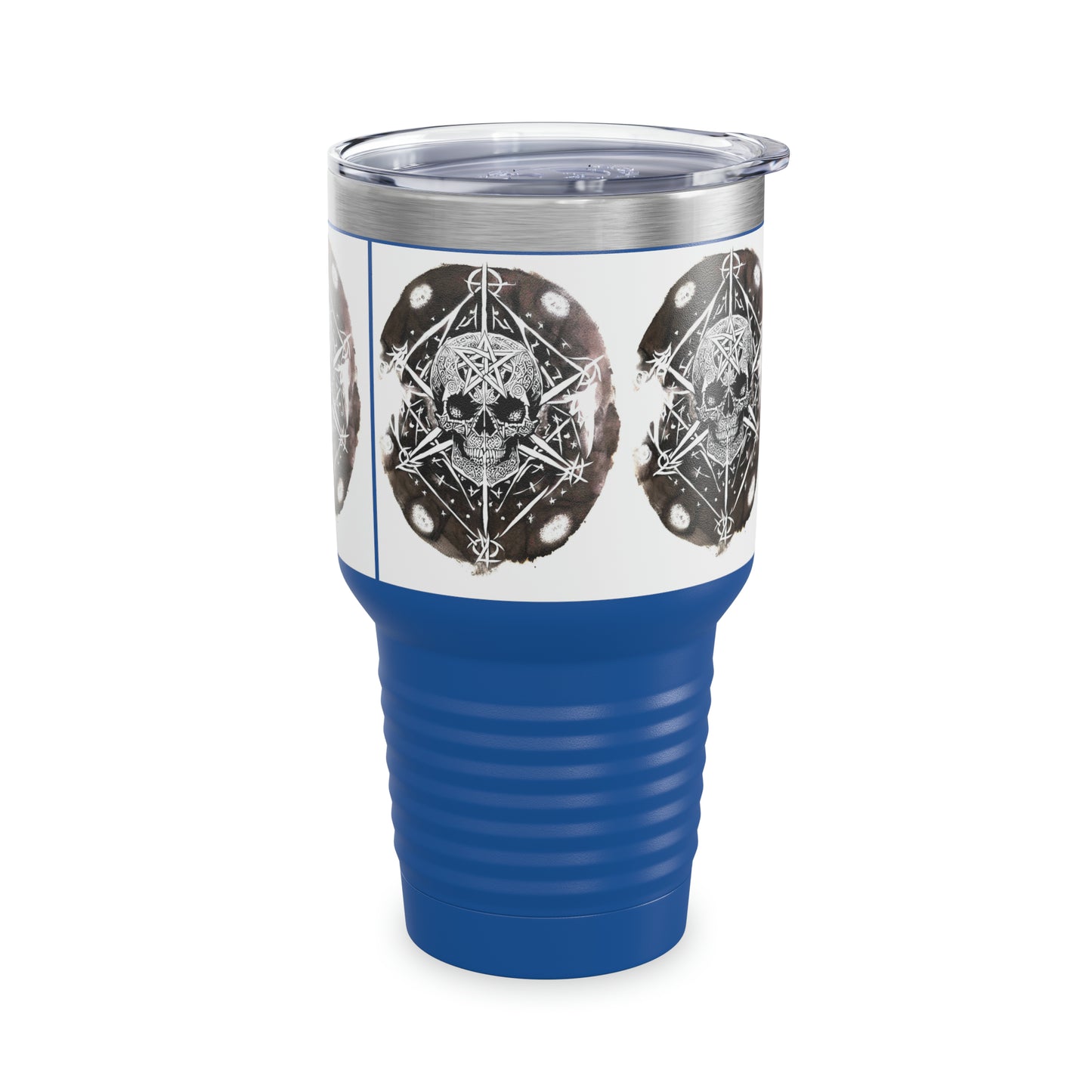 Pentagram Skull Ringneck Tumbler, 30oz